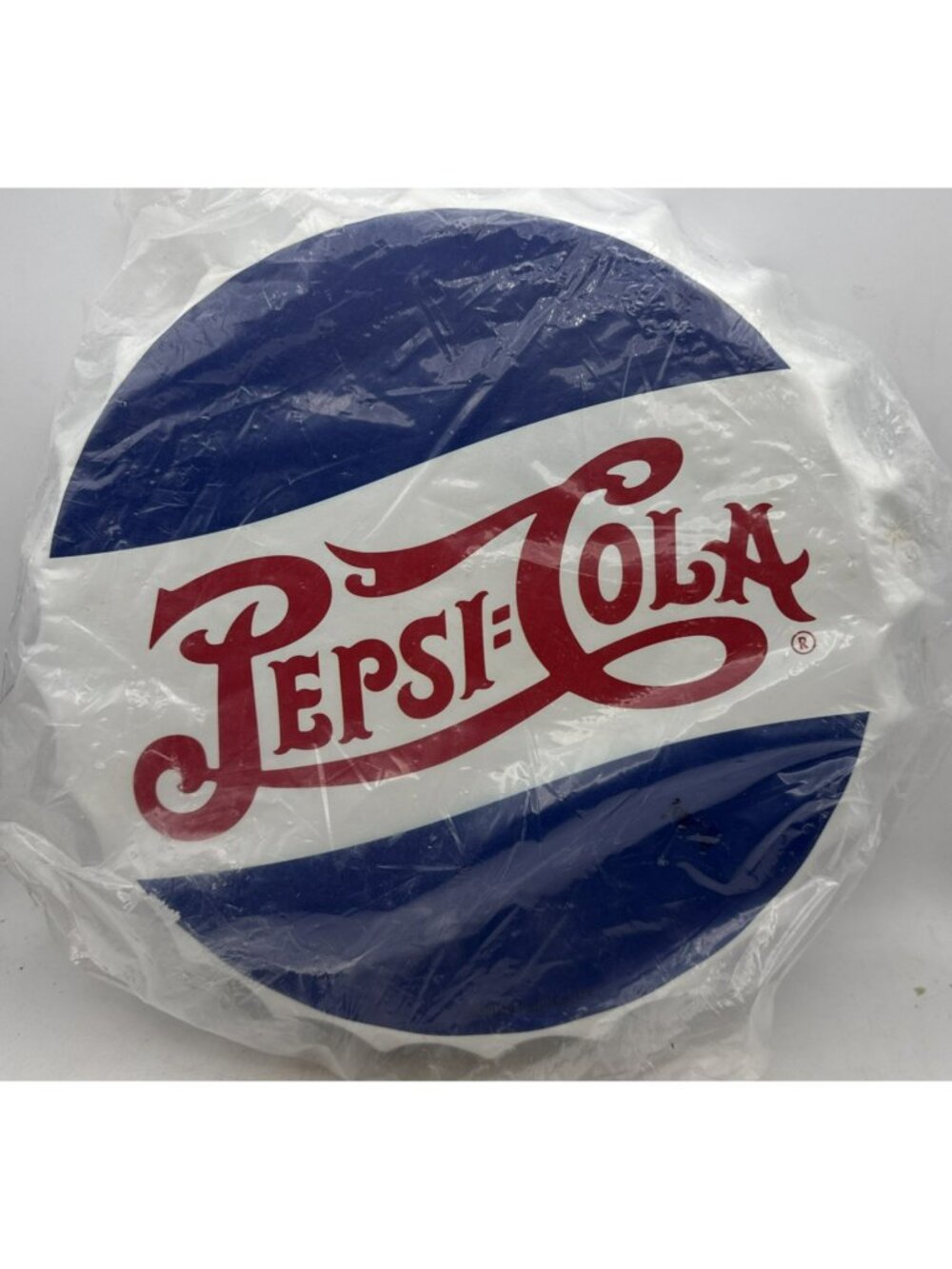 Reproduction Pepsi Cola Pop Bottle Cap Metal Sign
